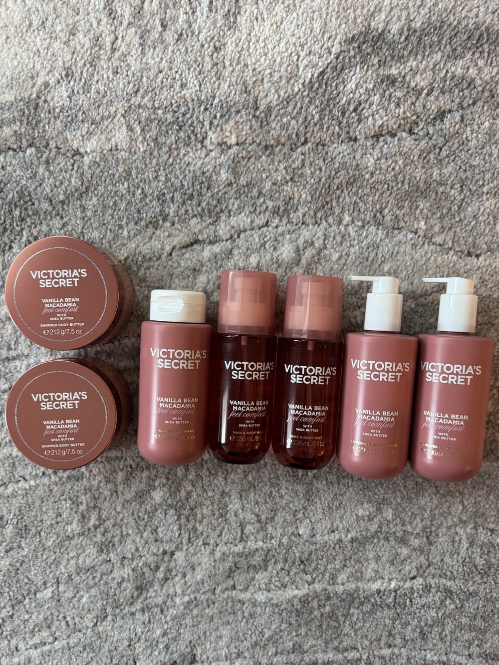 Victoria Secret- vanilla bean macadamia fragrance bundle